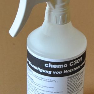 CHEMOTECHNIK Holzteer und Glanzrußreiniger 301   500 ml Sprühpumpflasche