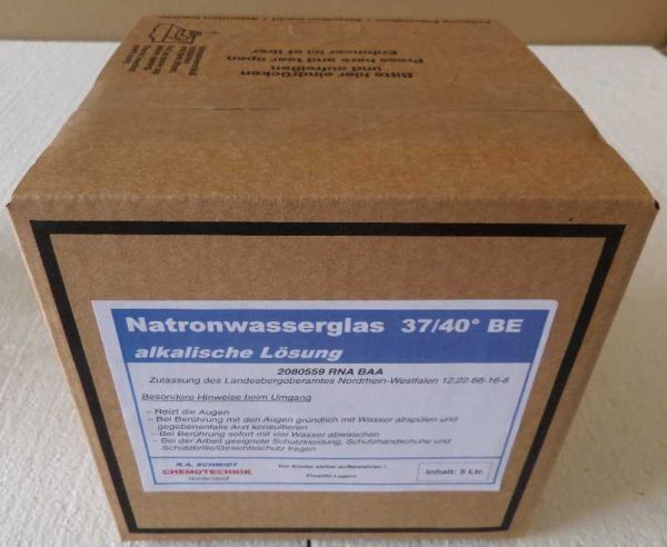 FIRETEK Natron-Wasserglas 5 Ltr. Systemkarton mit Zapfhahn